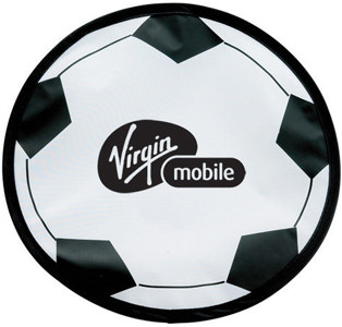 Promotional Flying Discs: 10.5 inch Soccer Flexible Flyers